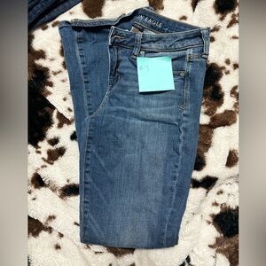 American Eagle super stretch skinny kick 8 regular